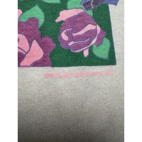 Men’s Vtg 90s OSFM T Shirt LOVE GROUND CONTROL - Picture 4 of 6